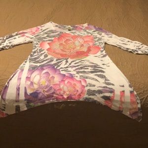 Lotus bling shirt